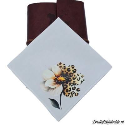 Zakdoek bloem 1