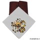 Zakdoek bloem bedrukt Zakdoek bloem bedrukt