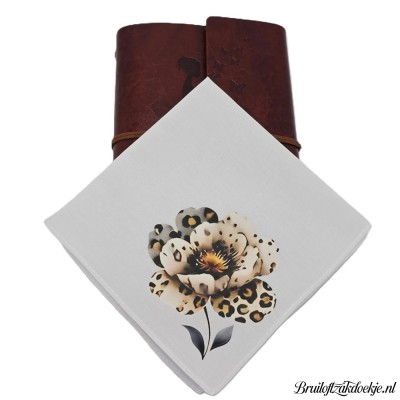 Zakdoek bloem 6