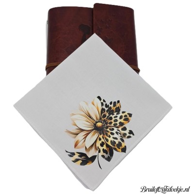 Zakdoek bloem 7