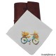 Zakdoek fiets bedrukt