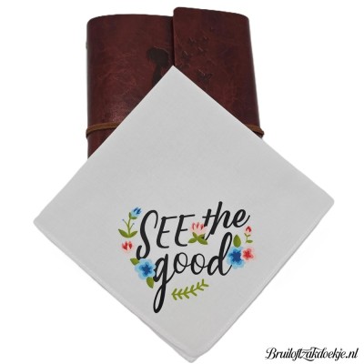 Zakdoek positieve tekst 12