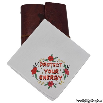 Zakdoek positieve tekst 2 Zakdoek positieve tekst 2