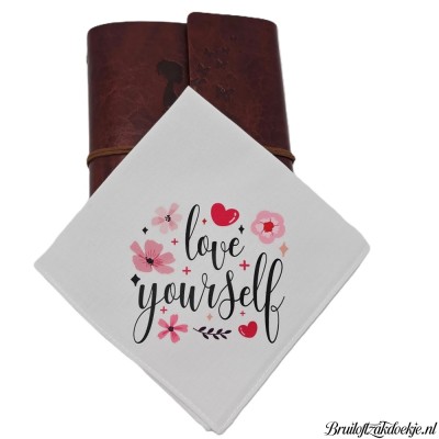 Zakdoek positieve tekst 3