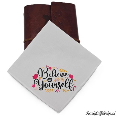 Zakdoek positieve tekst 4