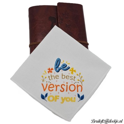 Zakdoek positieve tekst 7