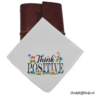 Zakdoek positieve tekst 8