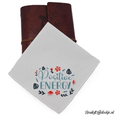 Zakdoek positieve tekst 9