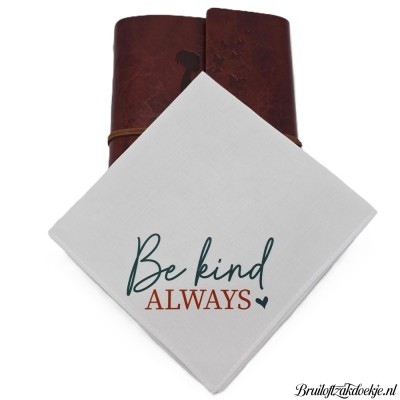 Zakdoek be kind