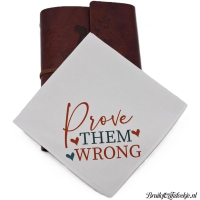 Zakdoek prove Zakdoek prove