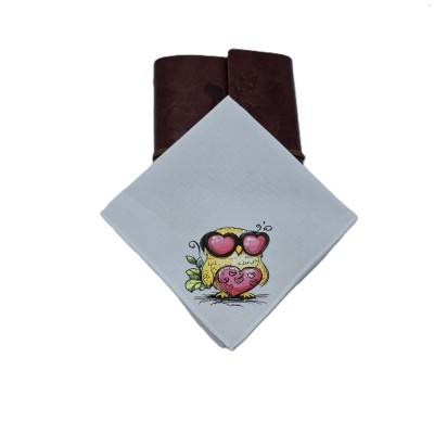 Zakdoek uil 4 Zakdoek uil 4