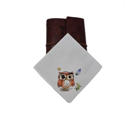 Zakdoek uil 8 Zakdoek uil 8