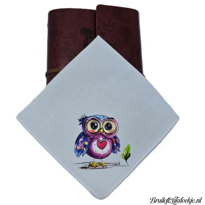 Zakdoek uil 3