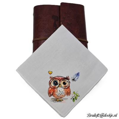 Zakdoek uil 8