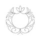 Borduurpatroon monogram Borduurpatroon monogram