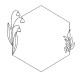 Borduurpatroon monogram Borduurpatroon monogram