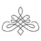 Borduurpatroon ornament