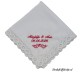 Dameszakdoek kant ANNE