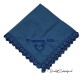 Dameszakdoek turquoise kant BELLE Dameszakdoek turquoise kant BELLE