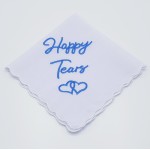 Zakdoek maanrand Happy tears