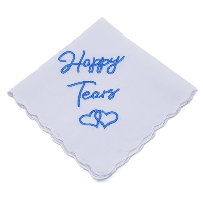 Zakdoek maanrand Happy tears