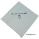 Herenzakdoek ivoor FROST