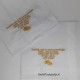 Herenzakdoek wit ultra luxe