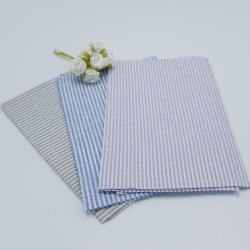 Heren zakdoek streep kleur blauw