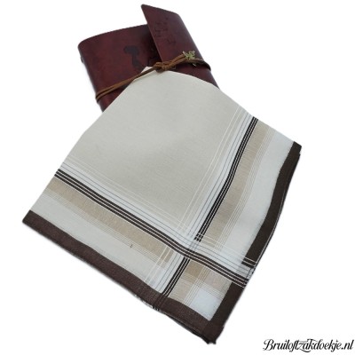 Herenzakdoek DAAN beige