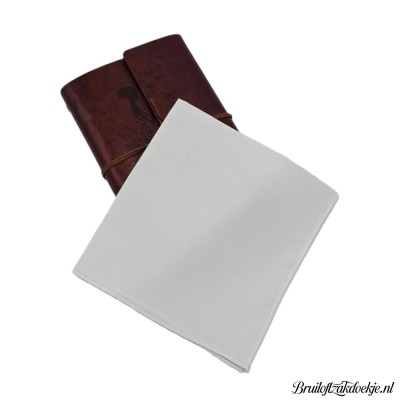 Herenzakdoek egaal 35cm Herenzakdoek egaal 35cm