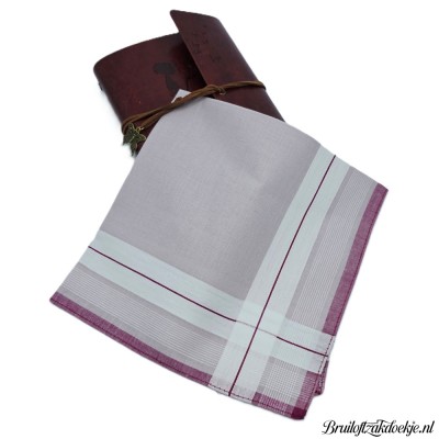 Herenzakdoek FINN rood Herenzakdoek FINN rood