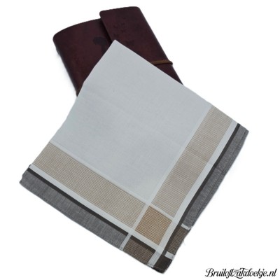 Herenzakdoek JAMES bruin Herenzakdoek JAMES bruin