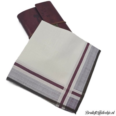 Herenzakdoek JENS ivoor Herenzakdoek JENS ivoor