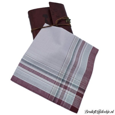 Herenzakdoek JAN rood