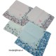 Herenzakdoek Bloem 3 kleuren