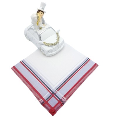 Herenzakdoek LUCAS rood Herenzakdoek LUCAS rood