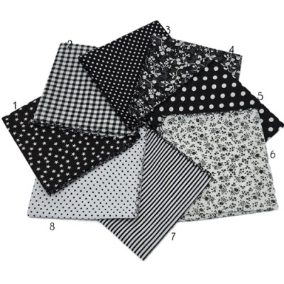 Zakdoek mix Zwart