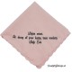 Dameszakdoek roze Maanrand Dameszakdoek roze Maanrand