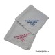 Dameszakdoek wit-ivoor Maanrand 30cm