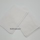 Herenzakdoek wit egaal