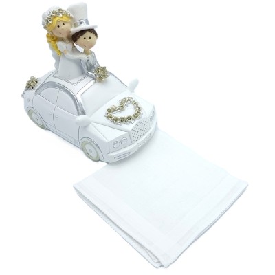 Zakdoekje mini ivoor