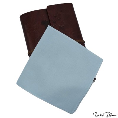Dames zakdoek lichtblauw
