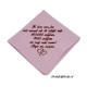 Zakdoek roze