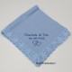 Dameszakdoek blauw JULIA