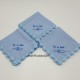 Dameszakdoek blauw NOVA